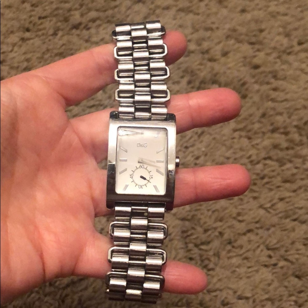 D&G Watch. Stainless Steel. Unisex.